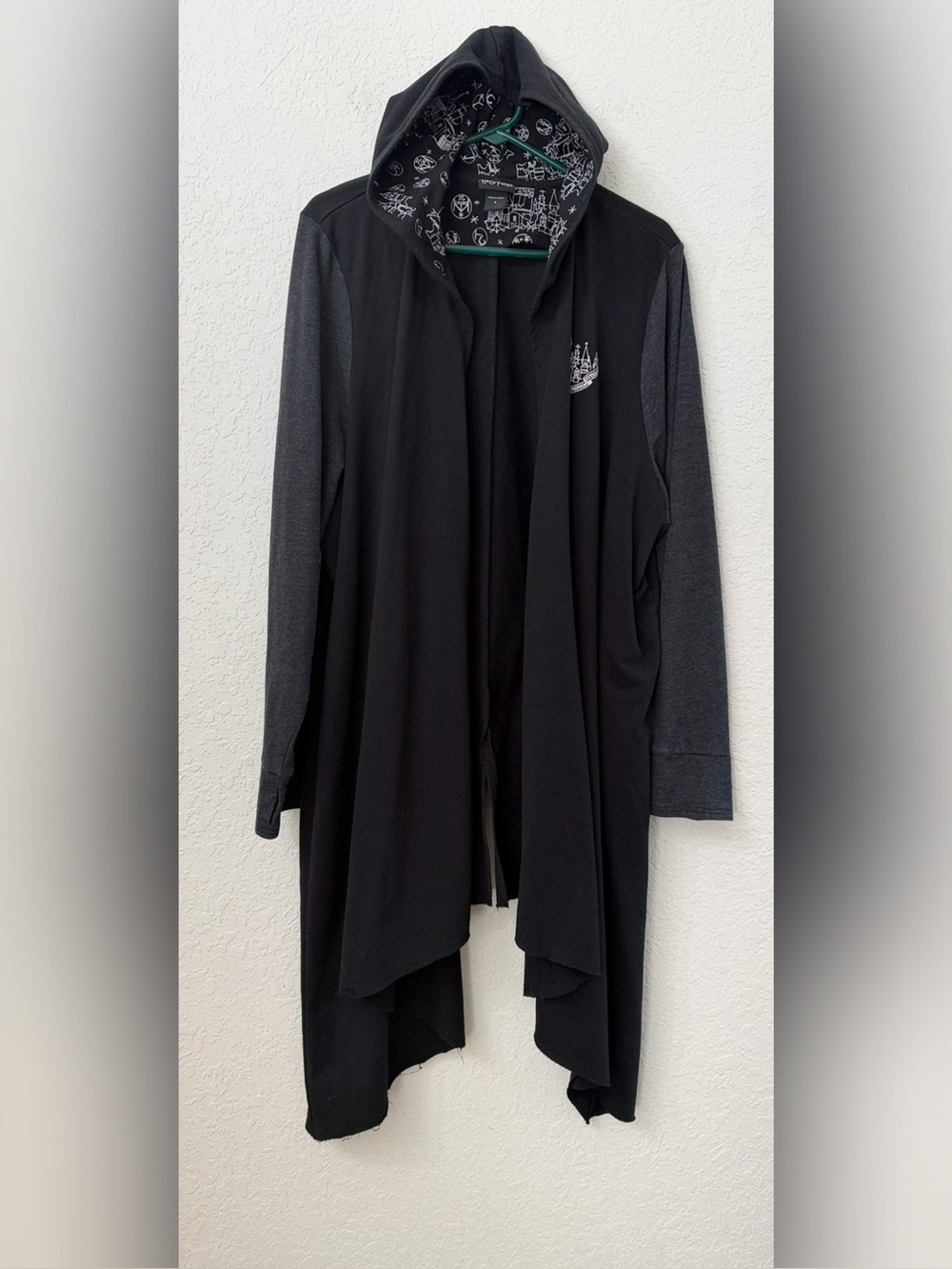 Torrid Harry Potter Deathly Hallows Cardigan Hooded Cloak Jacket - 4